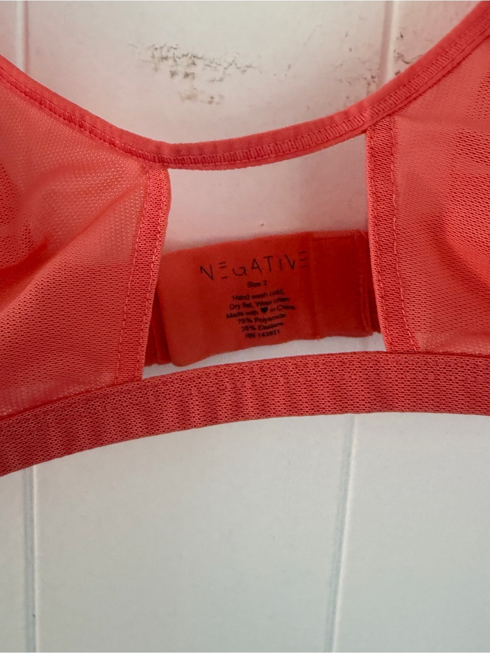 Negative Underwear coral sieve bra 2 - Picture 8 of 8